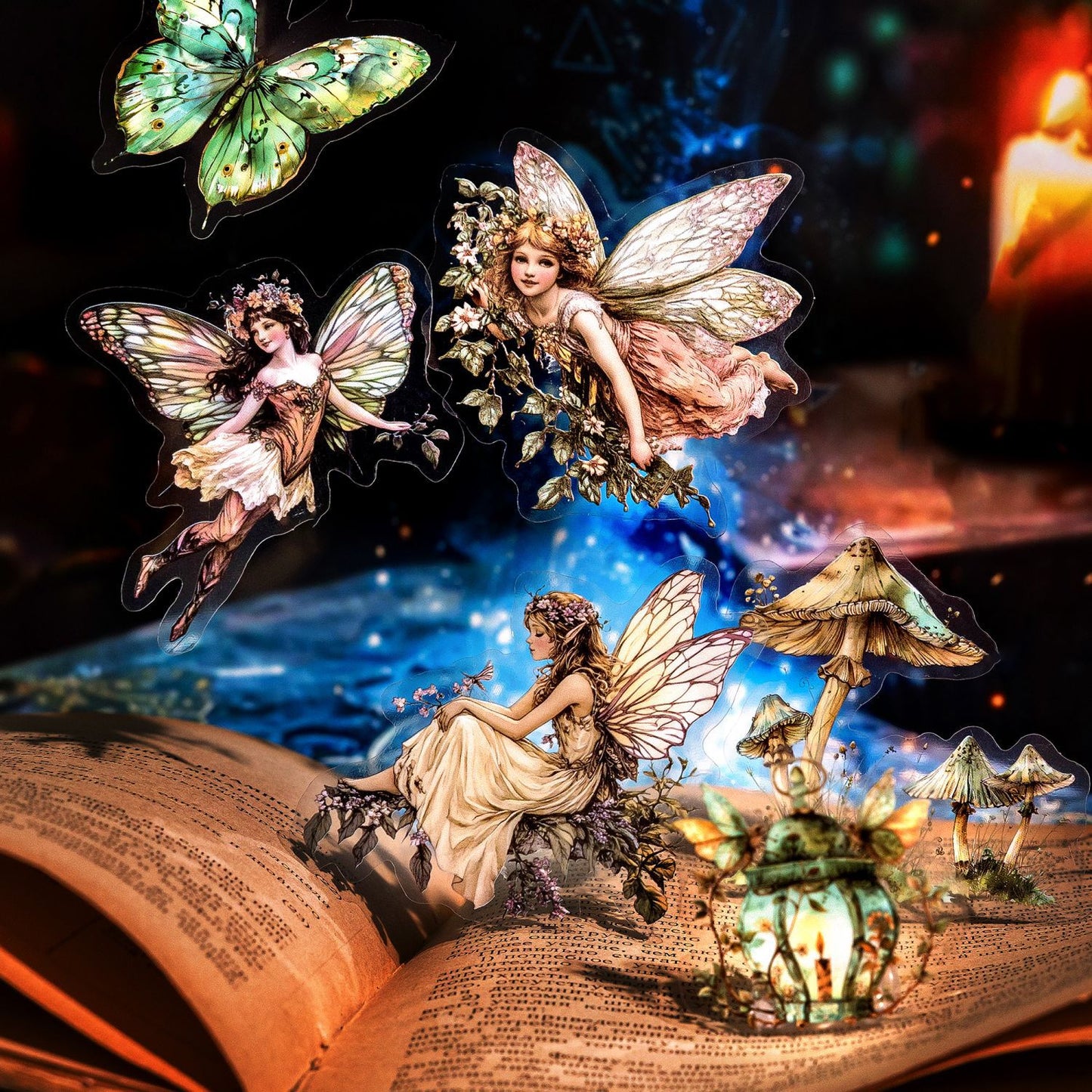 Muse Illusion Sticker 40pcs