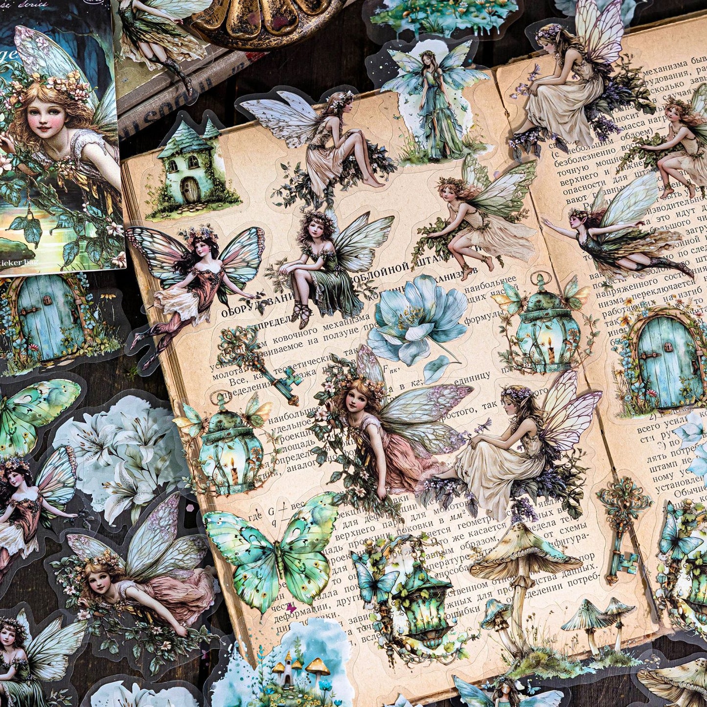 Muse Illusion Sticker 40pcs