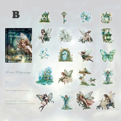 Muse Illusion Sticker 40pcs