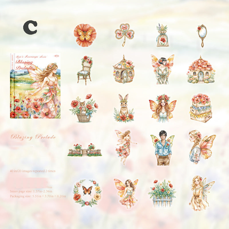 Muse Illusion Sticker 40pcs