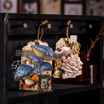 Mushroom Specimen Collection Sticker 25pcs