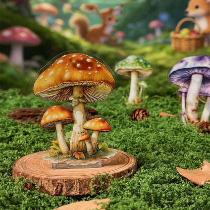 Mushroom Sticker 18pcs