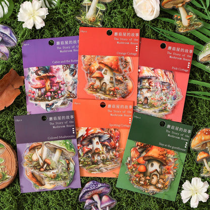 Mushroom Sticker 18pcs