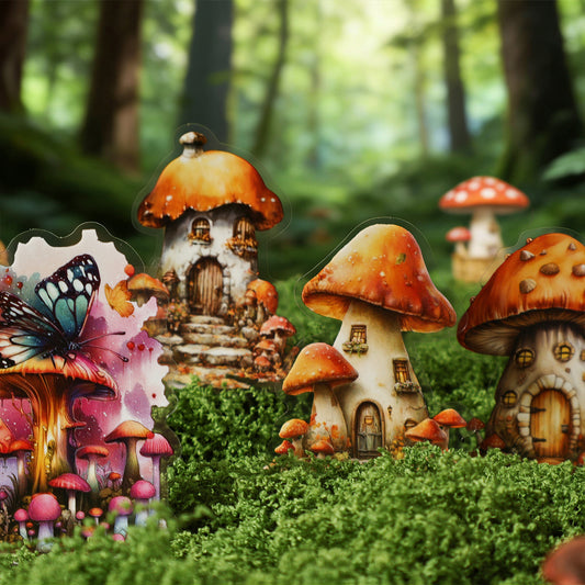 Mushroom Sticker 18pcs