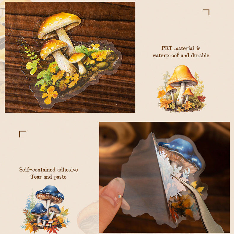 Mushroom in A Bottle Stickers 30pcs