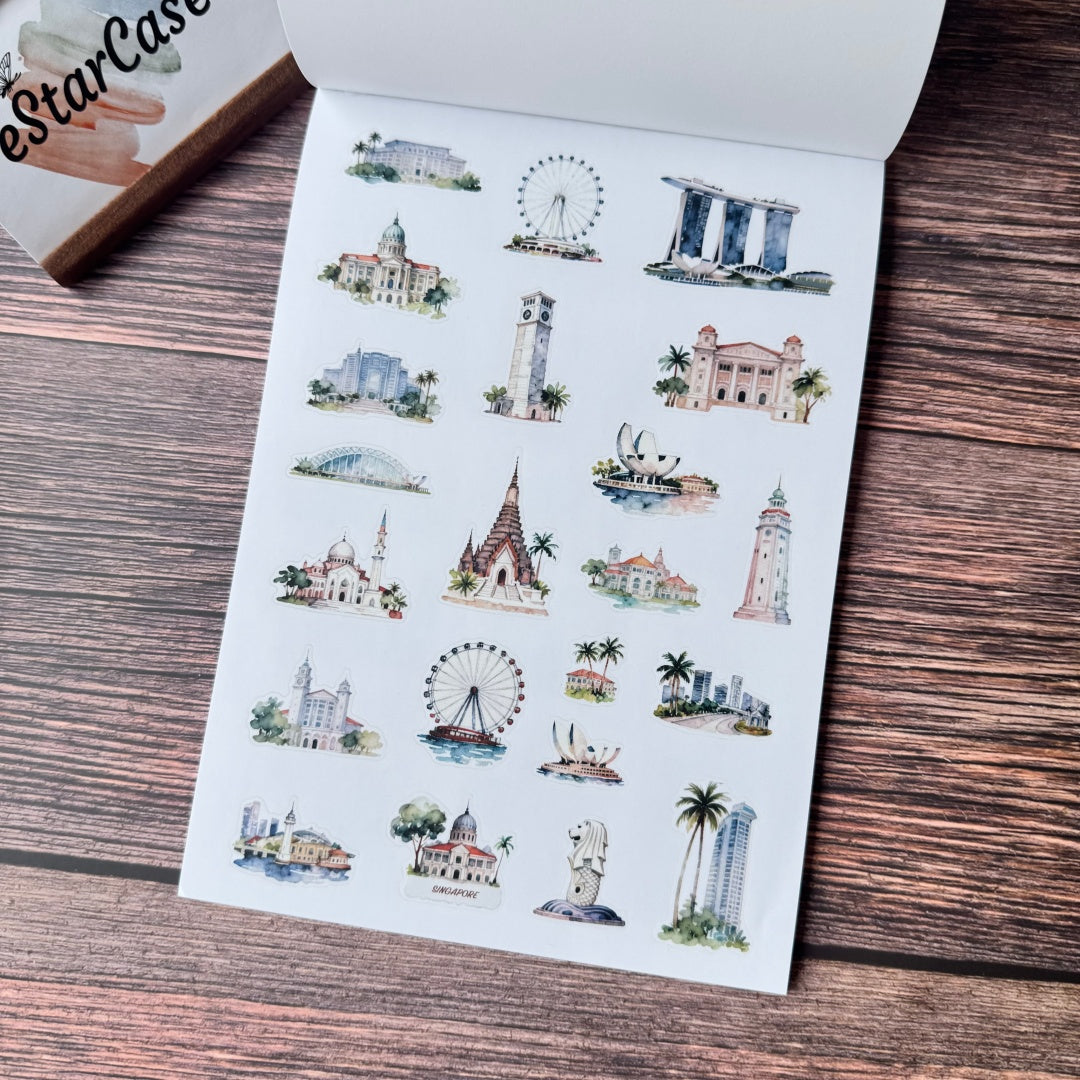 My Garden City Journey Sticker Book
