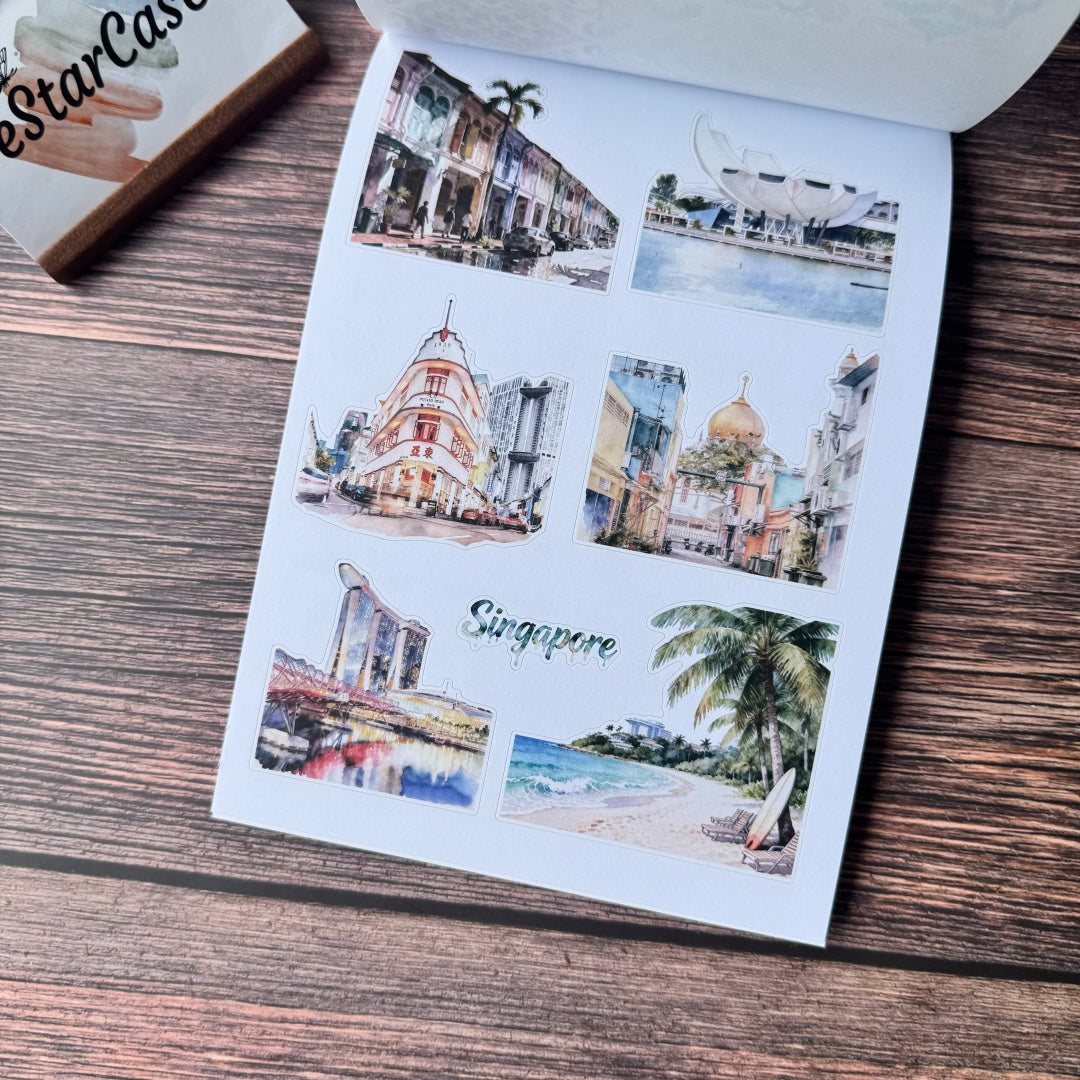 My Garden City Journey Sticker Book