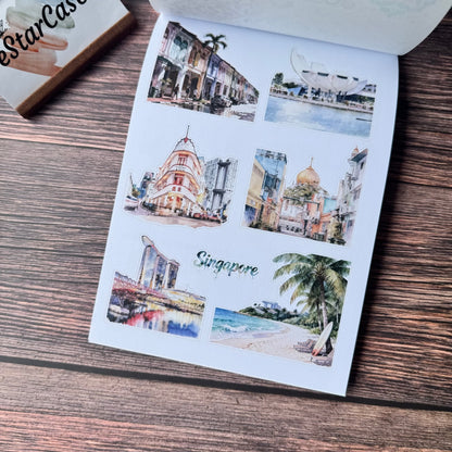 My Garden City Journey Sticker Book