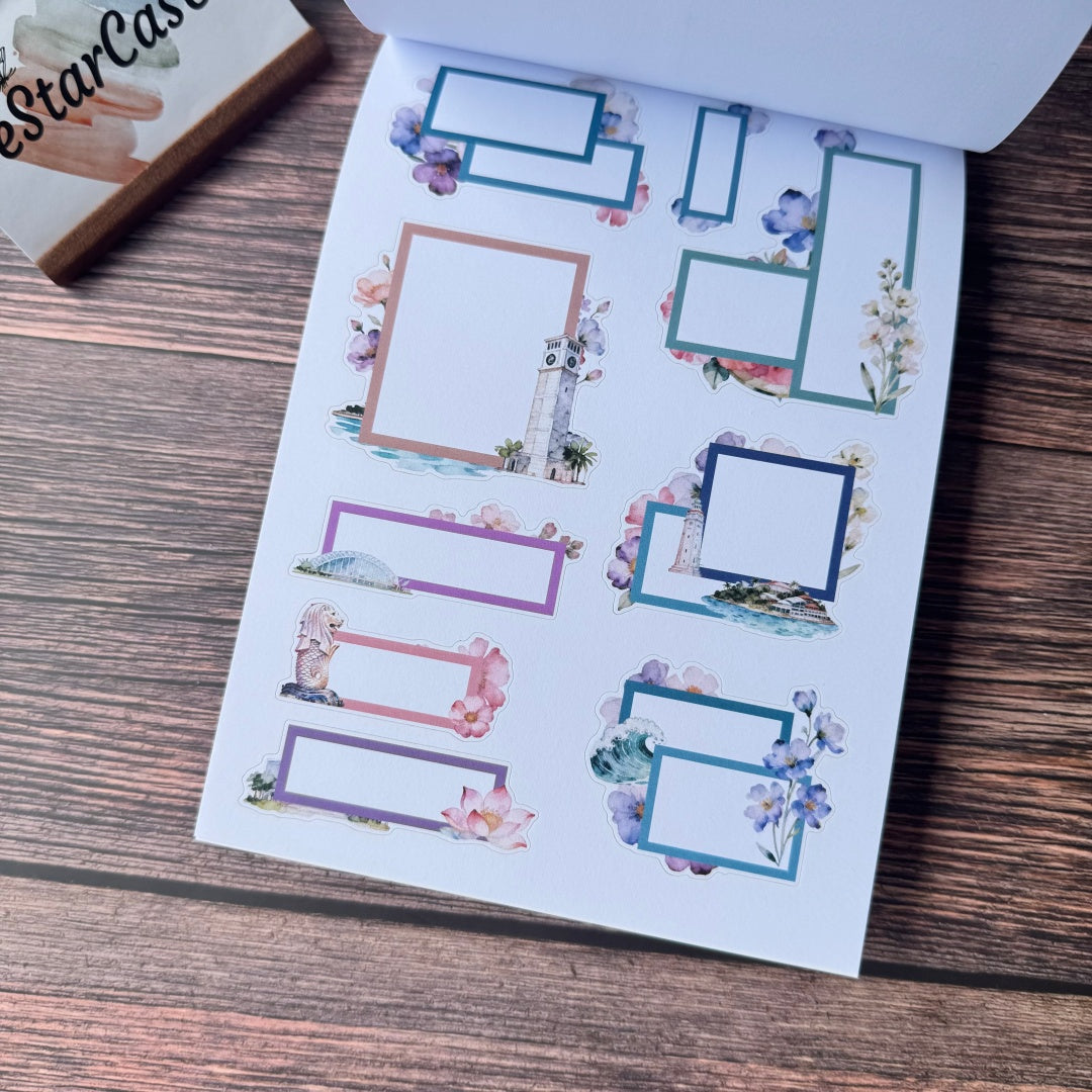 My Garden City Journey Sticker Book