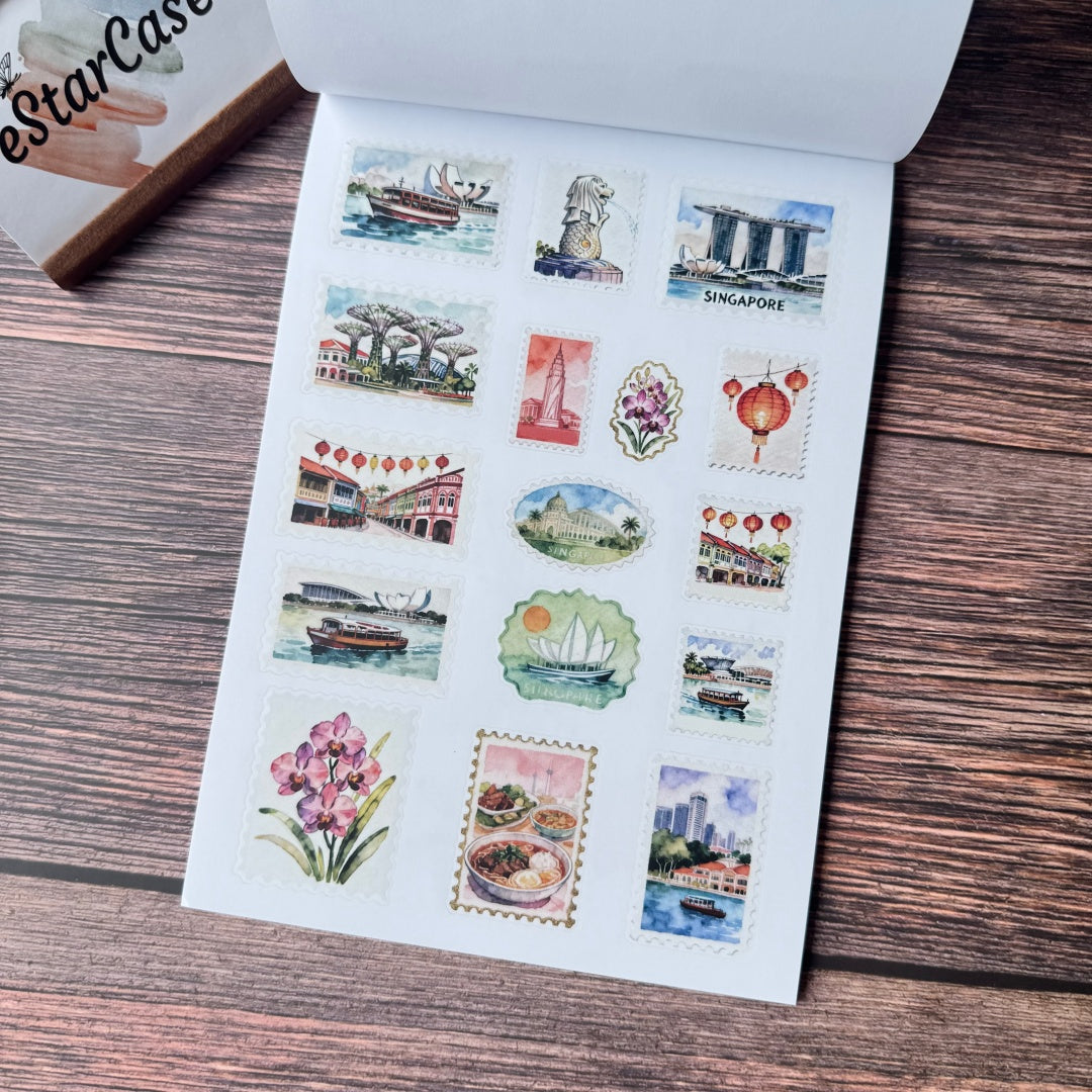 My Garden City Journey Sticker Book