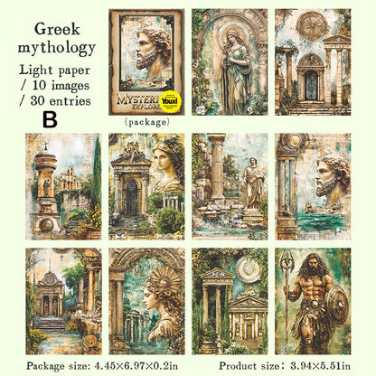Mysterious Explorer Paper 30pcs