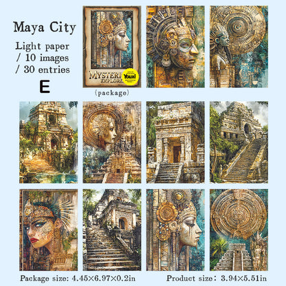 Mysterious Explorer Paper 30pcs