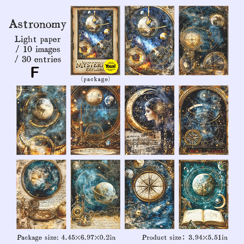 Mysterious Explorer Paper 30pcs