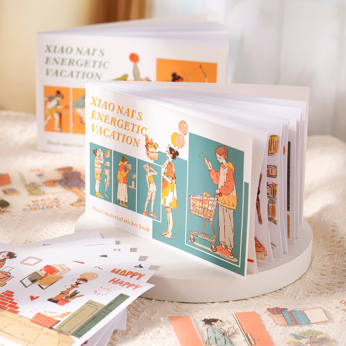 Nana's Energetic Vacation Sticker 20pcs