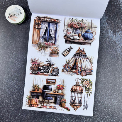 Natural Aesthetics Sticker Book