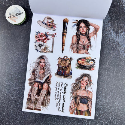 Natural Aesthetics Sticker Book
