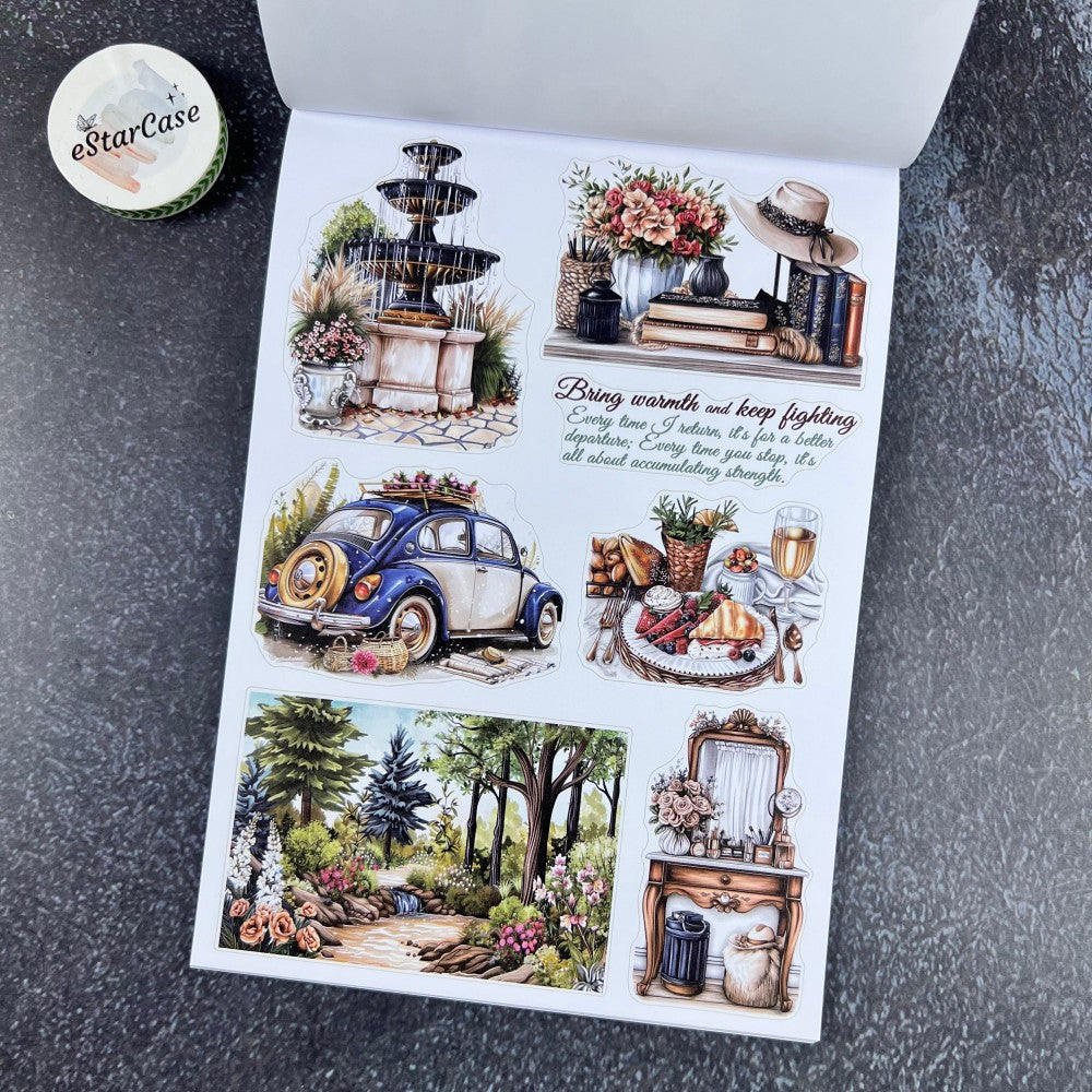 Natural Aesthetics Sticker Book