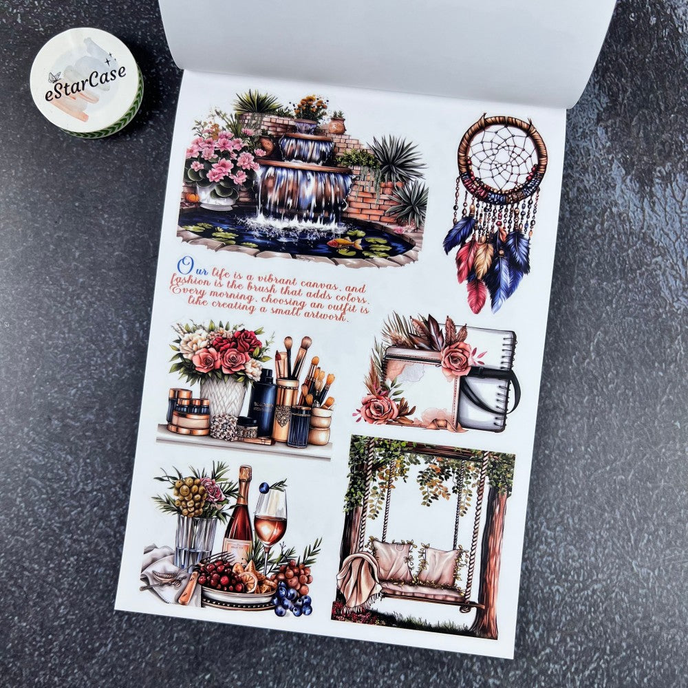 Natural Aesthetics Sticker Book