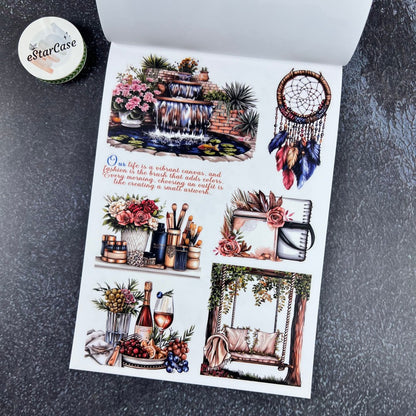 Natural Aesthetics Sticker Book