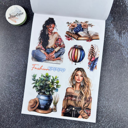 Natural Aesthetics Sticker Book