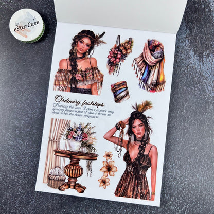 Natural Aesthetics Sticker Book