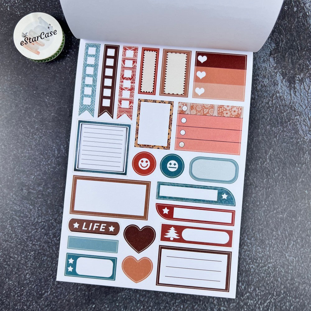 Natural Aesthetics Sticker Book