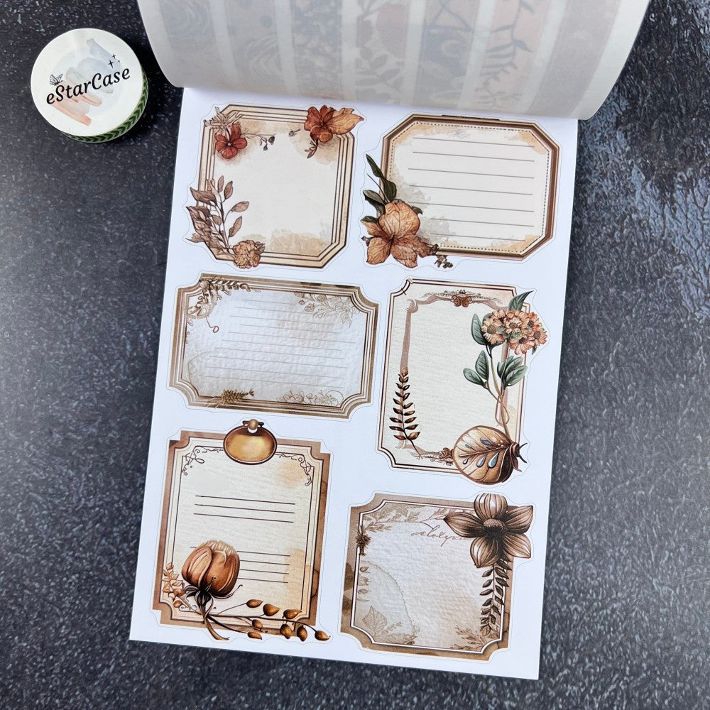 Natural Aesthetics Sticker Book