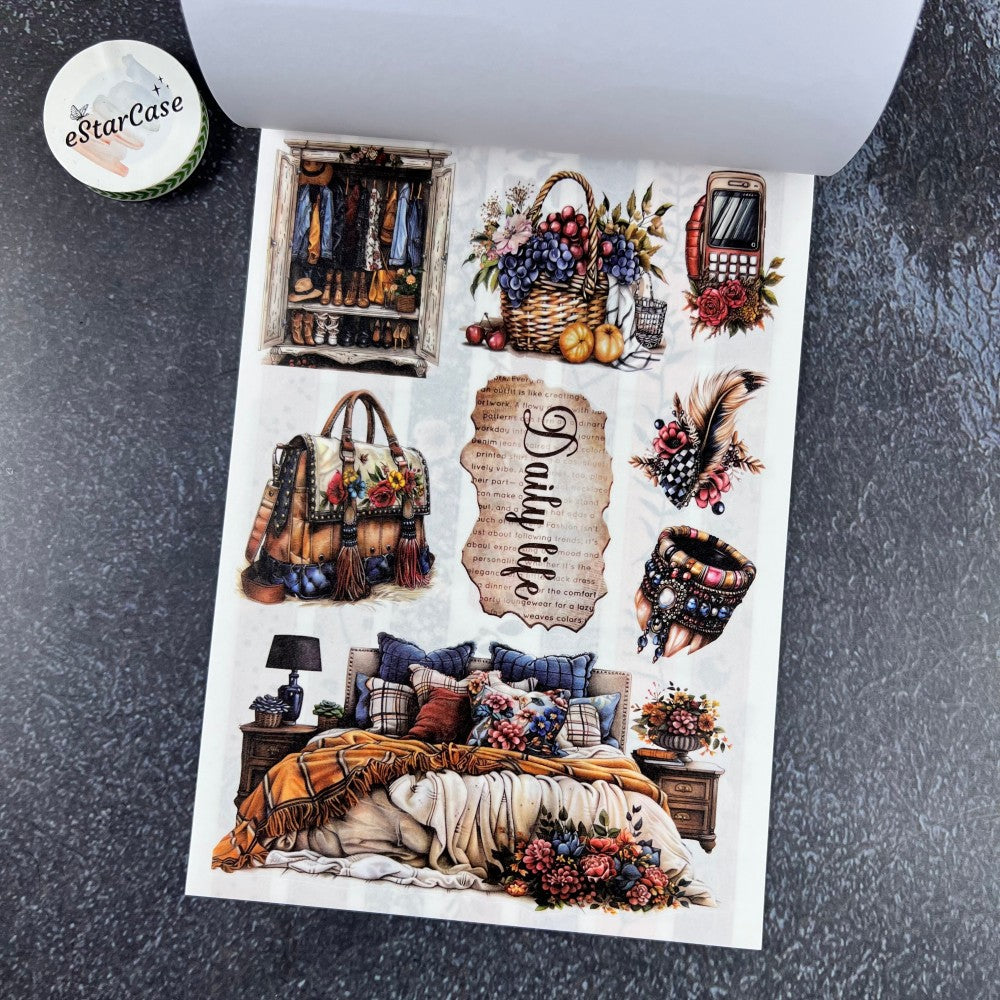 Natural Aesthetics Sticker Book