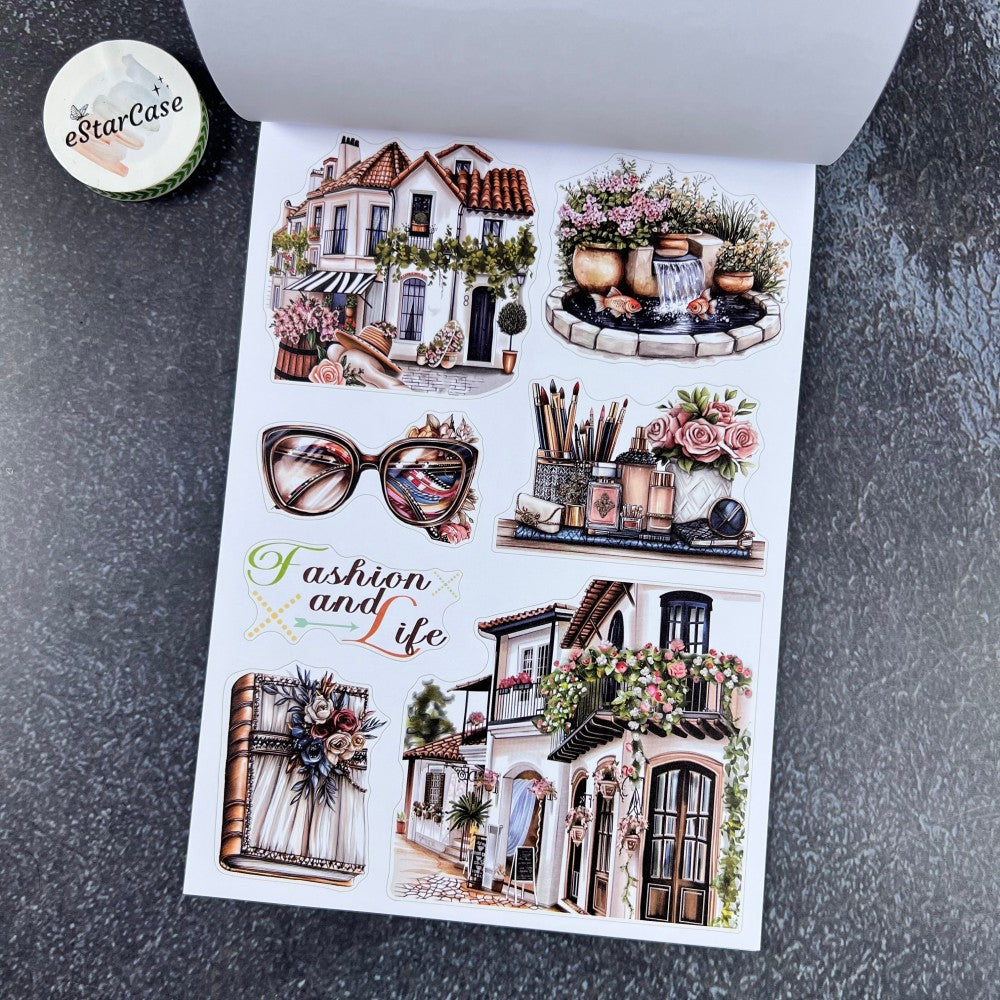 Natural Aesthetics Sticker Book