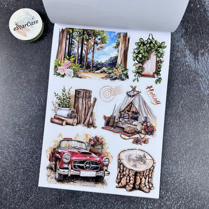 Natural Aesthetics Sticker Book