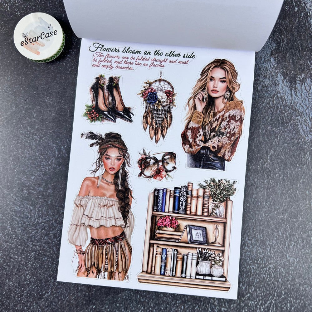 Natural Aesthetics Sticker Book