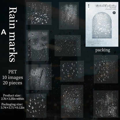 Natural Collection Sticker 20pcs