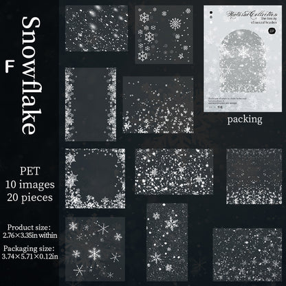 Natural Collection Sticker 20pcs