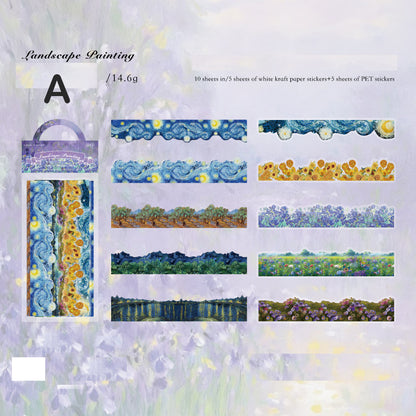 Natural Museum Sticker 10pcs