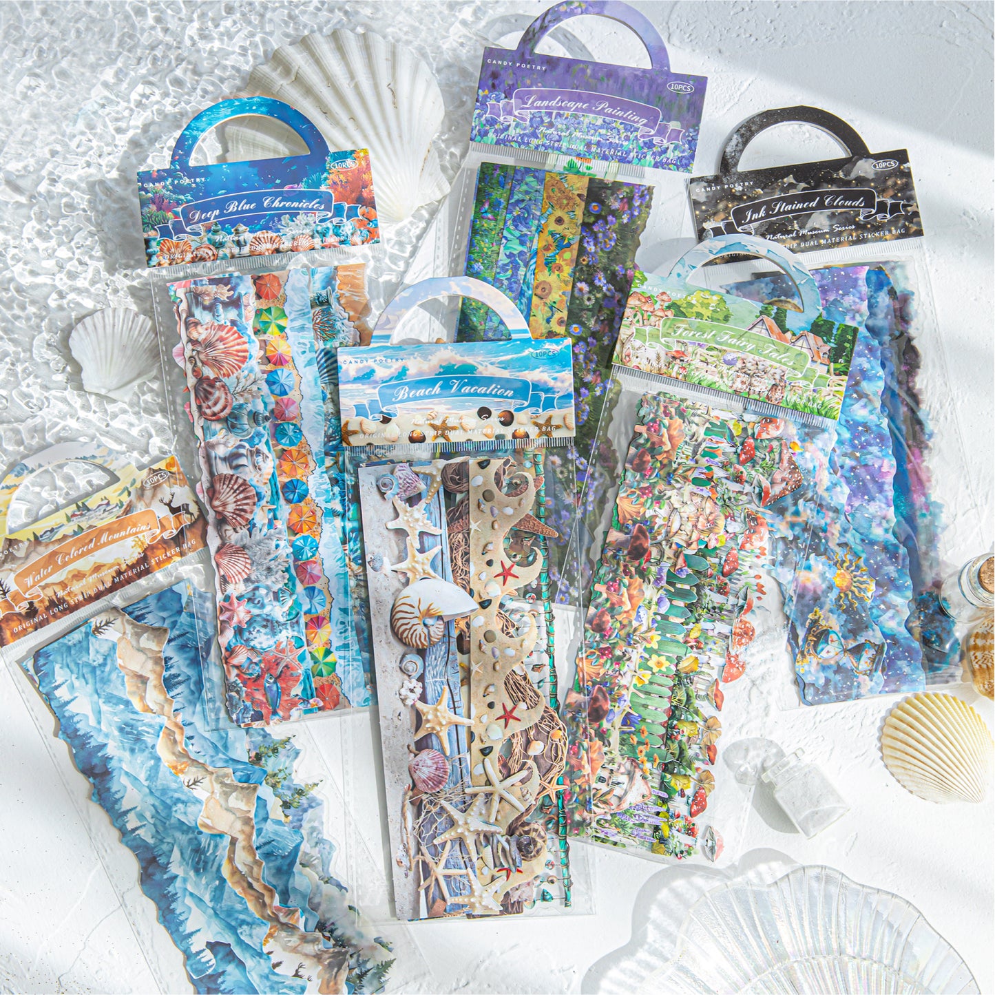 Natural Museum Sticker 10pcs