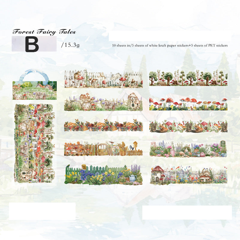 Natural Museum Sticker 10pcs