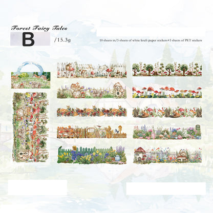 Natural Museum Sticker 10pcs