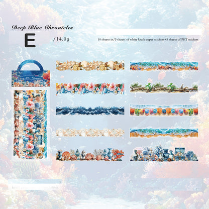 Natural Museum Sticker 10pcs