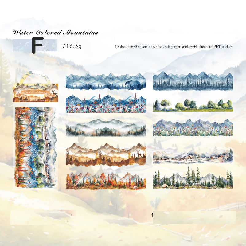 Natural Museum Sticker 10pcs