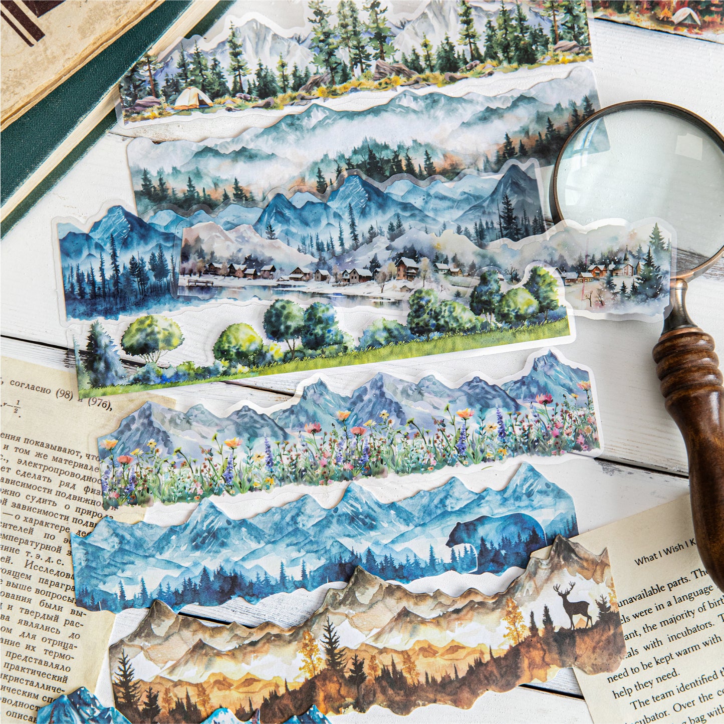 Natural Museum Sticker 10pcs