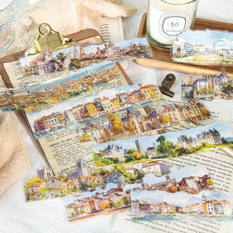 Natural Seenery Stickers 10pcs