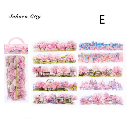 Natural Seenery Stickers 10pcs
