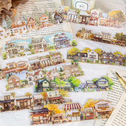 Natural Seenery Stickers 10pcs