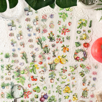 Natural Time Sticker 6pcs