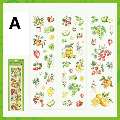 Natural Time Sticker 6pcs