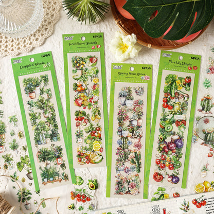 Natural Time Sticker 6pcs