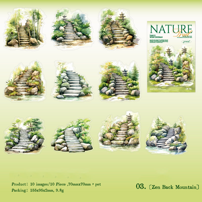 Nature Trail Stickers 10pcs