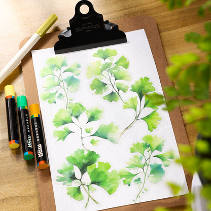 Nature of Leaf Language Stickers 20pcs