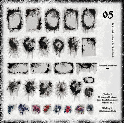 Night Falls Sticker 30pcs