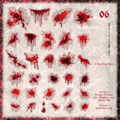 Night Falls Sticker 30pcs